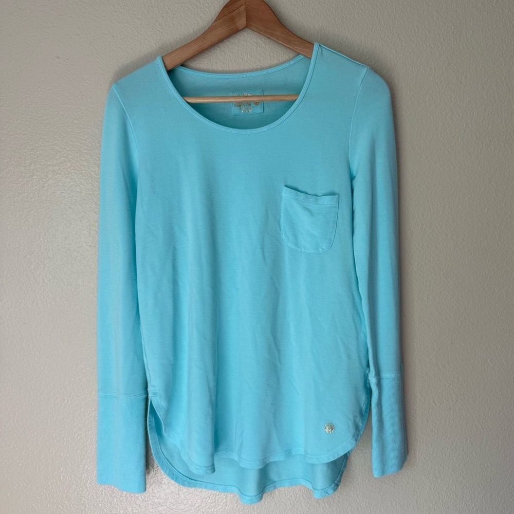 Lilly Pulitzer Luxletic Kerah Long Sleeve Top